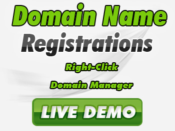 Half-priced domain registration service providers